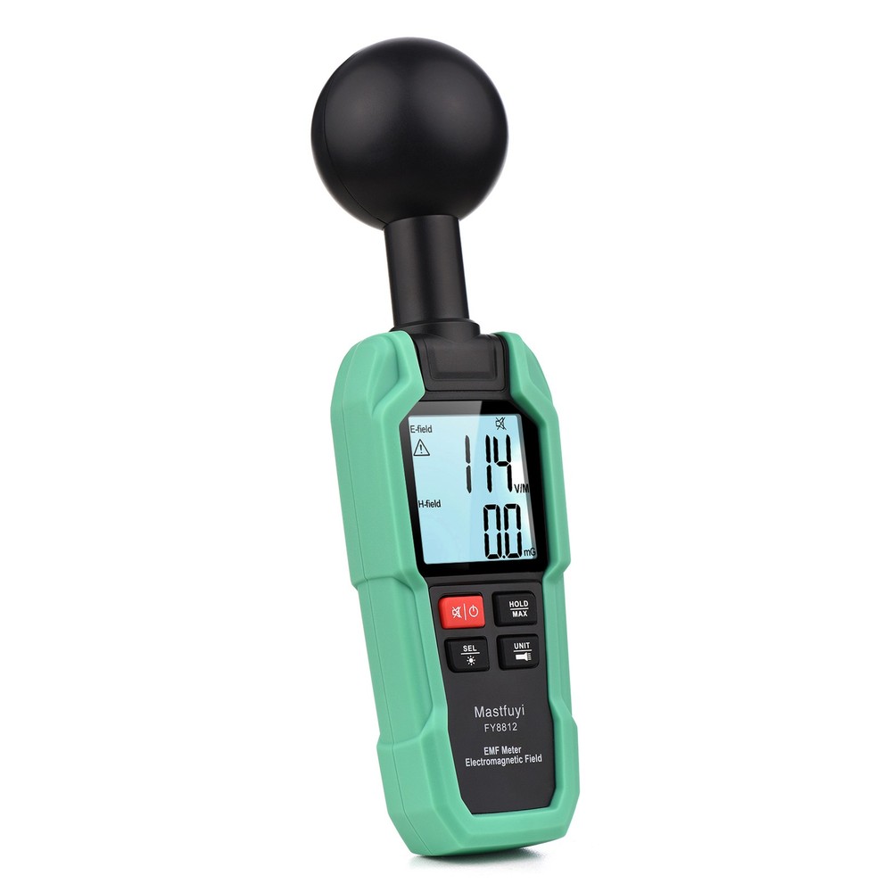 Mastfuyi EMF Meter Electromagnetic Field Tester High E5E2