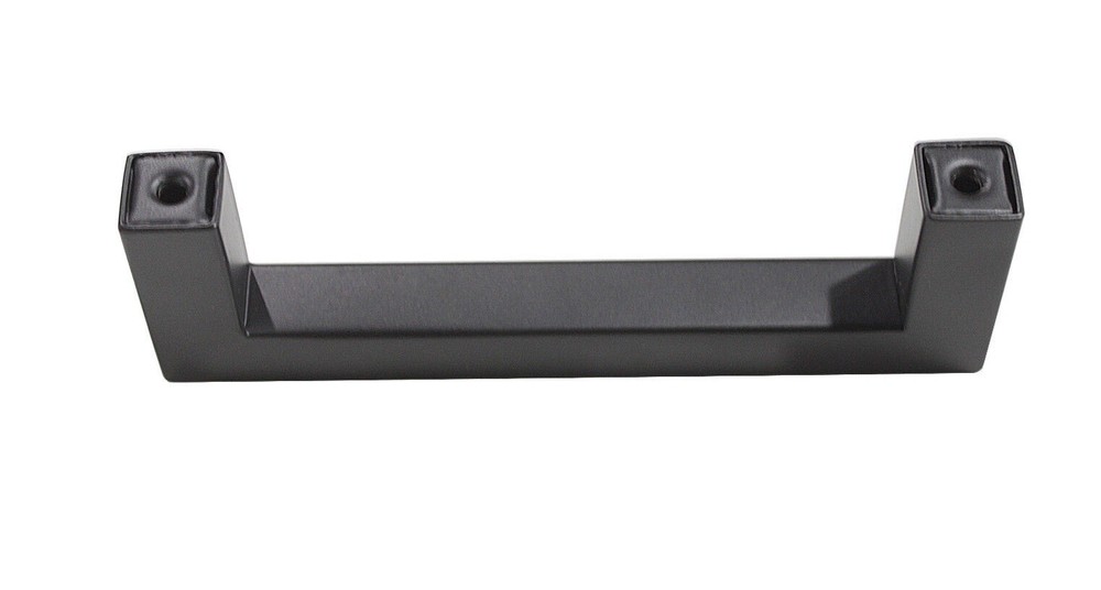 Black Kitchen Square Cabinet Handles Drawer Pull Knobs Stainless Steel 12mm 1/2"
