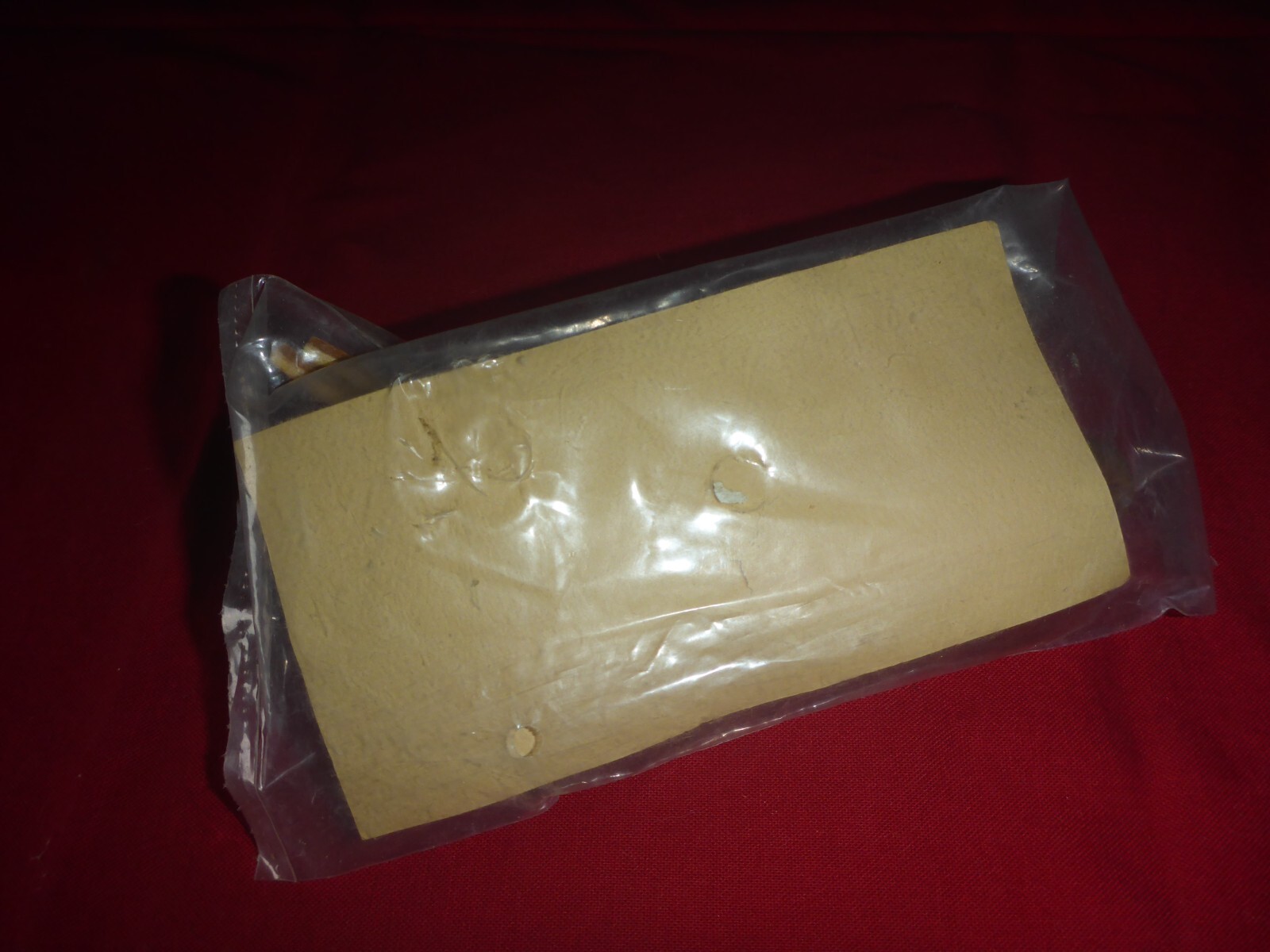 Vintage Solid Wood Infantry Signal Whistle New Sealed Williamsburg Turned Wooden