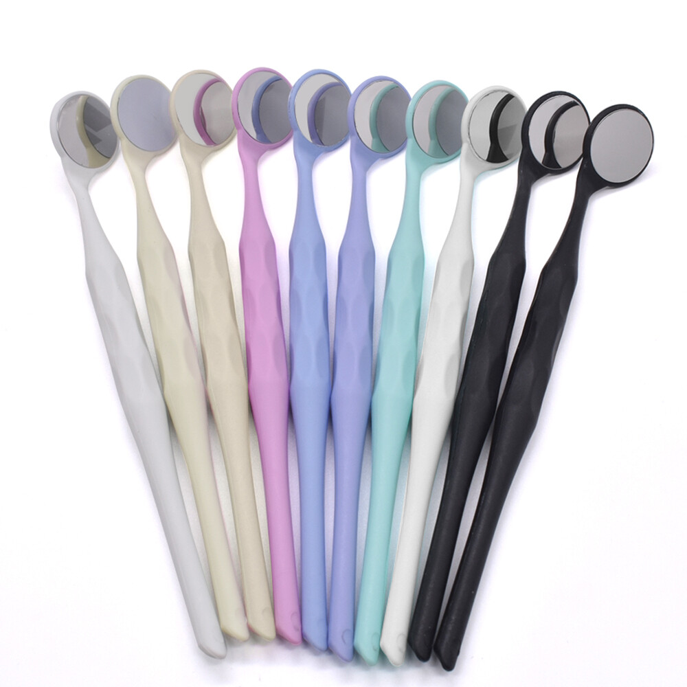 Anti-fog Oral Double Sides Oral Mirrors Dental Mouth Mirror Reflector w Handle