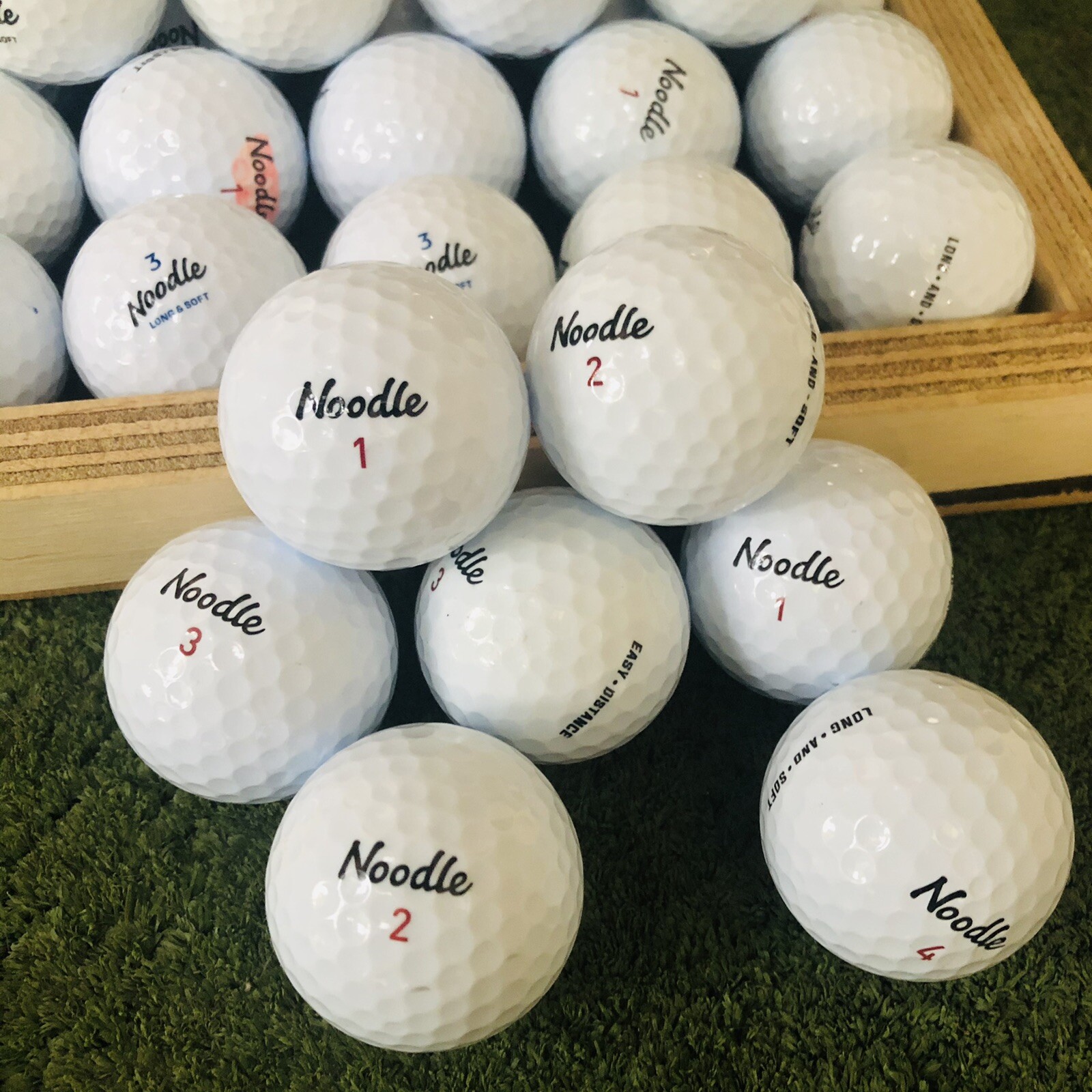 50 Near Mint Noodle 5A/4A Used Golf Ball mixed model