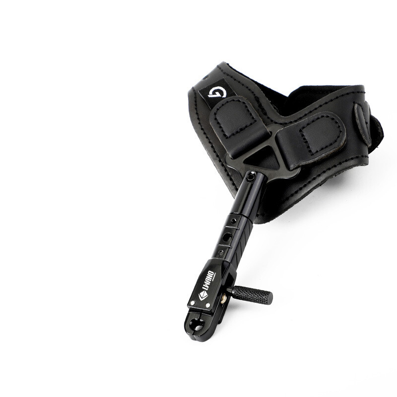 Adjustable Archery Wrist Release Aids Strap Compound Bow Trigger Caliper Hunting