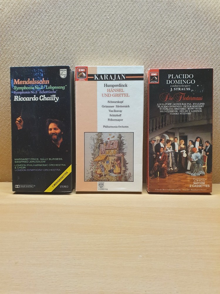 Classical Music Cassette Box Set Bumdle X 3