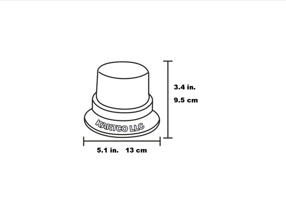 LED BEACON - AMBER - MAGNETIC MOUNT