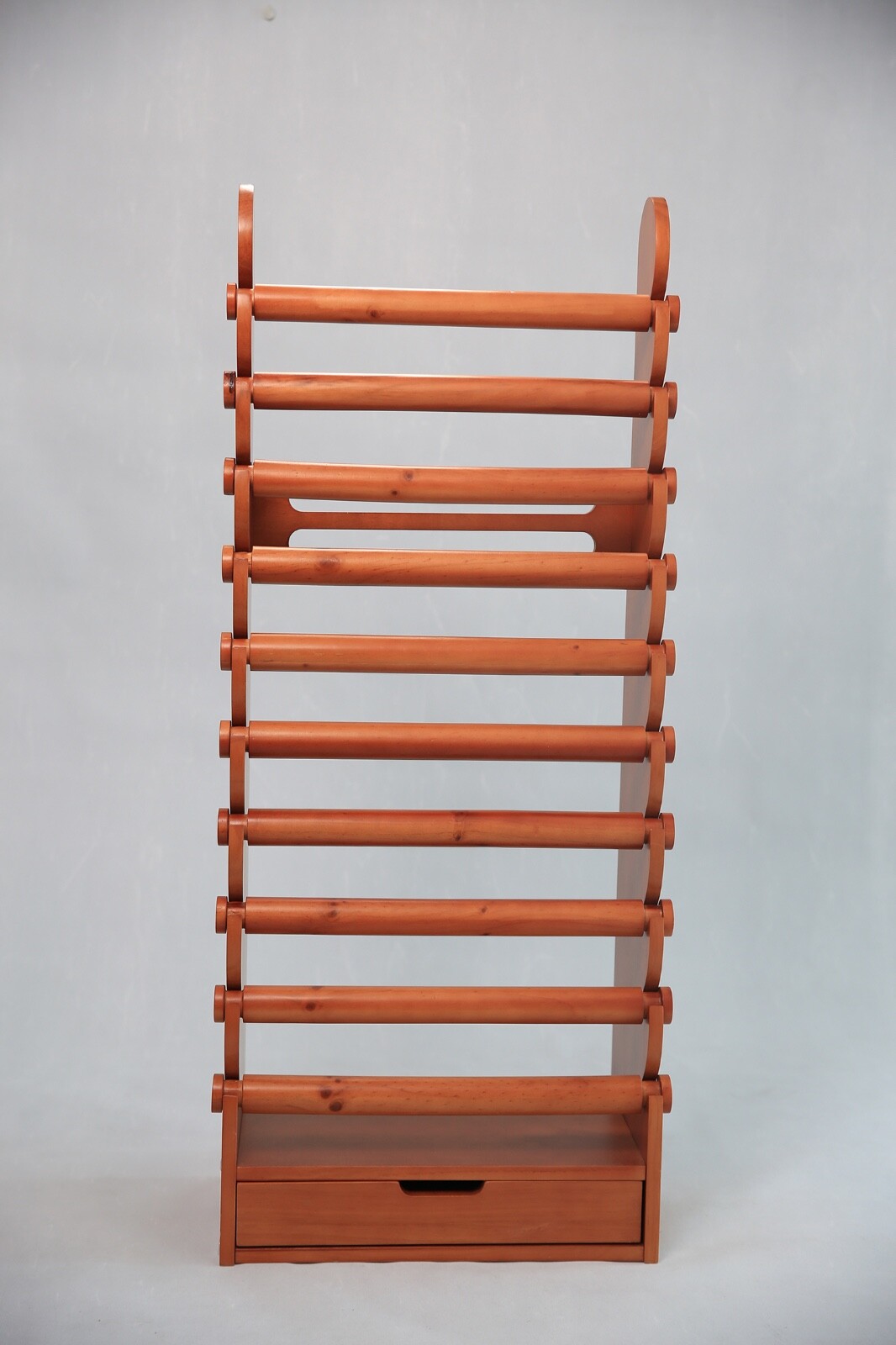 Giant 10 Tier Light Wood Bracelet & Bangles Display Stand Holder +Free Shipping