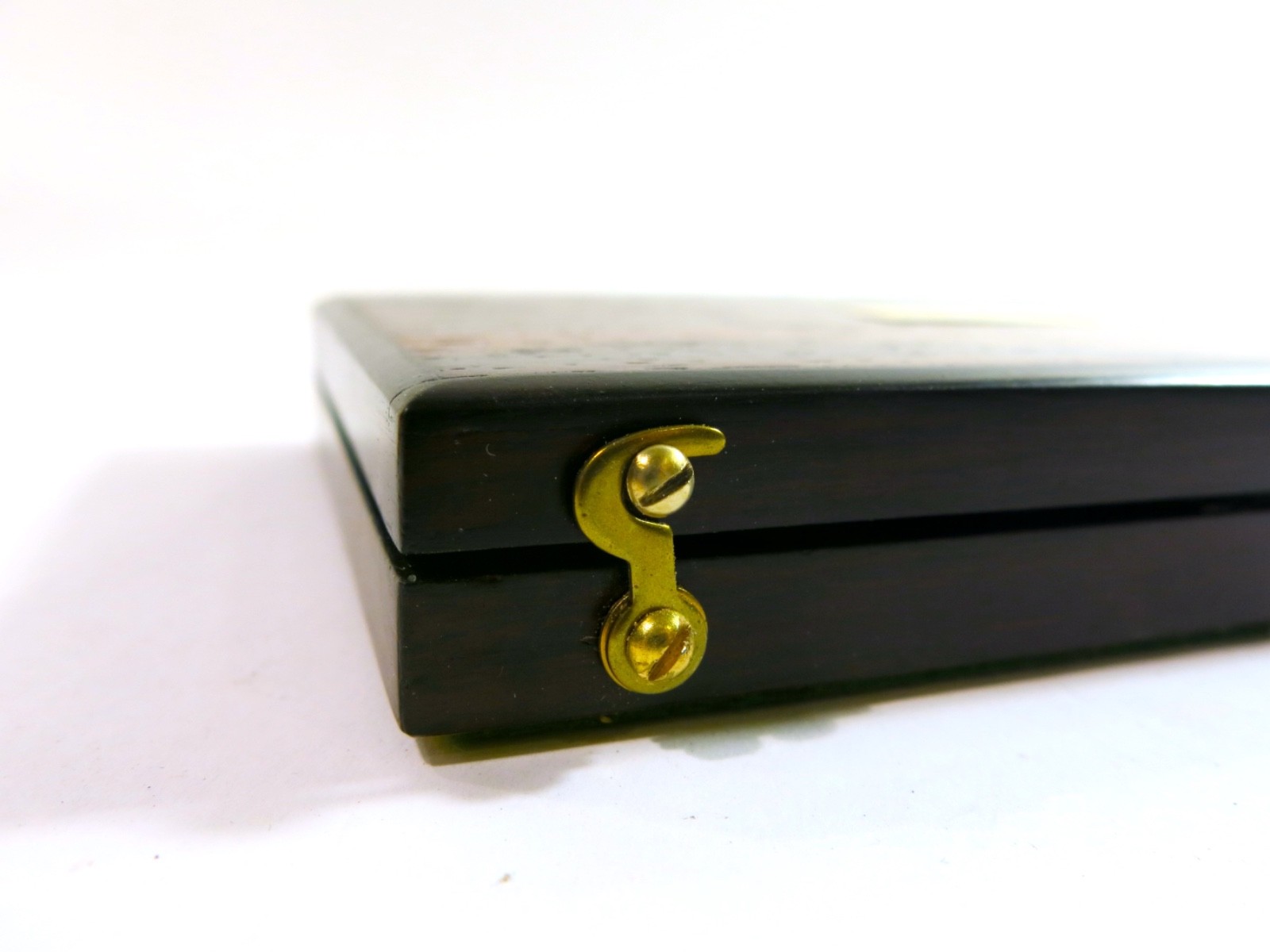 Antique late 1800s Drafting Set in Refinished Wooden Box.