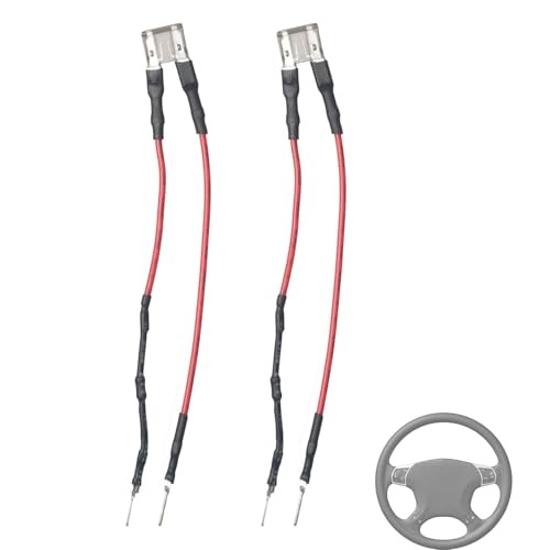 2 pcs Steering Wheel SRS Warning Light Bypass Resistor Kit, Compatible with