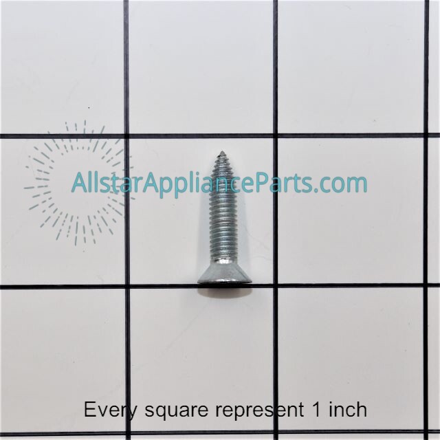 Whirlpool Refrigerator Door Hinge Screw WP67006380
