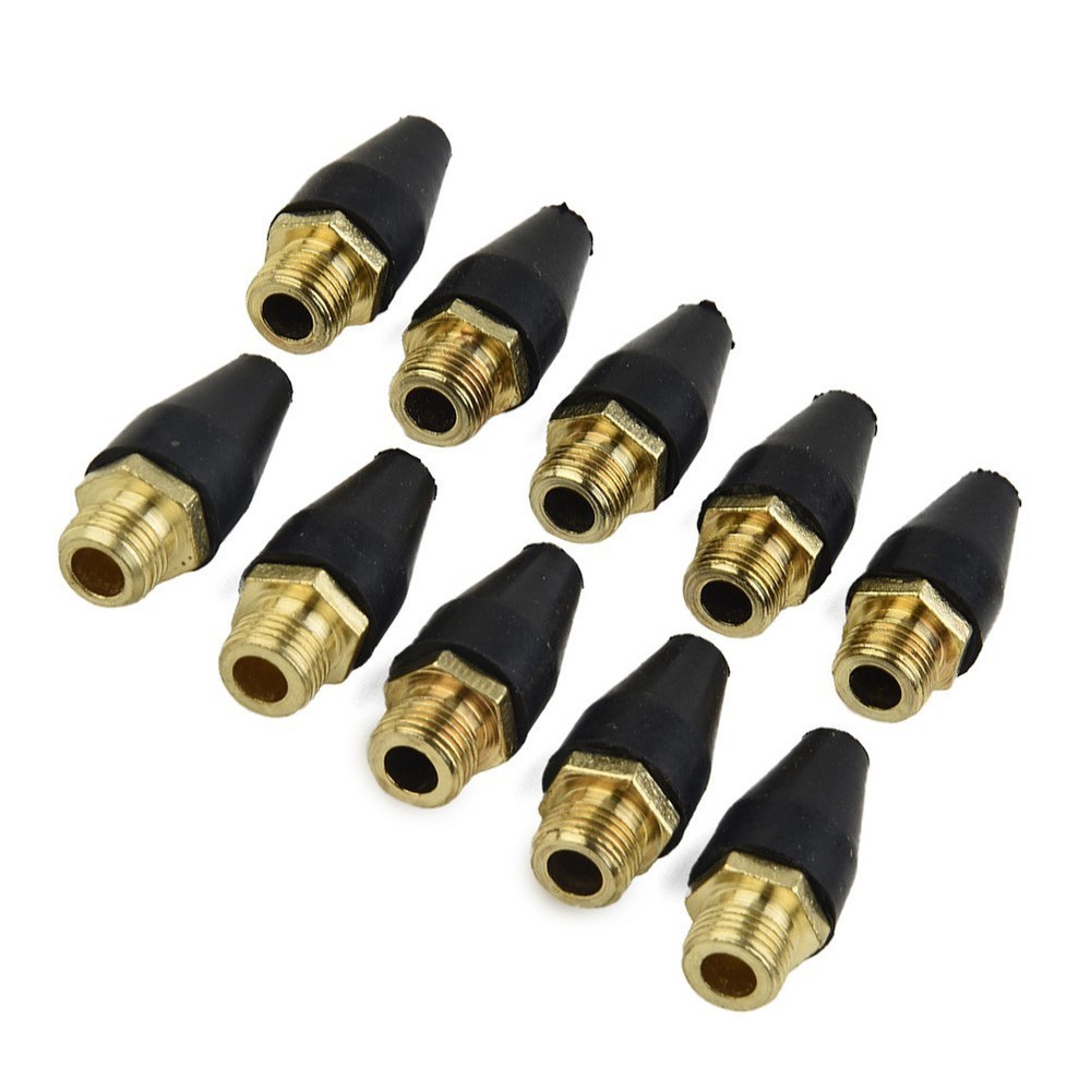 Rubber Nozzle Pack Brass Safety-Tip Tools Accessories Connector Replacement