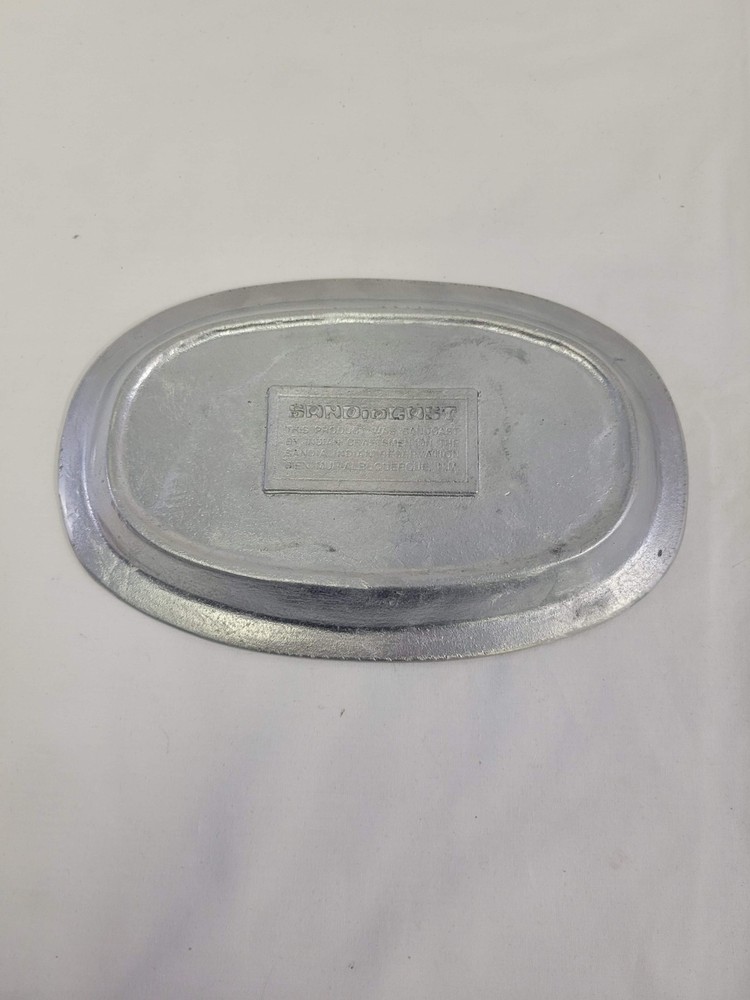 Sandcast aluminum rectangular Serving Platter Sandia New Mexico