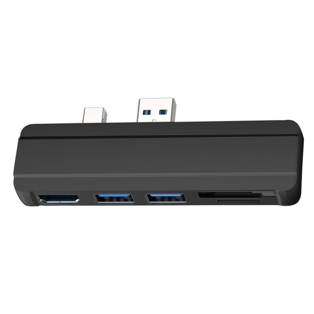SD/SDHC/SDXC/Micro SD Black USB HUB Docking Station For Surface Pro 4/5/6
