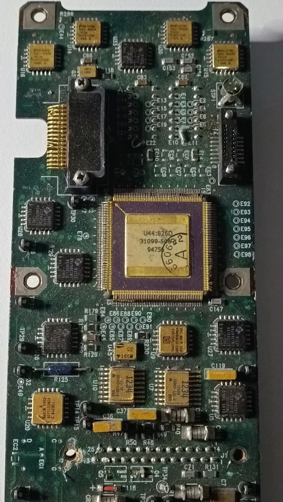 Aviation module system computing/analog-digital sensor processing board.
