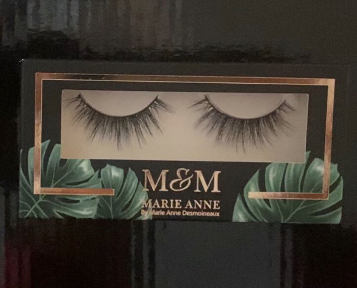 3 Pieces Material mink lashes natural