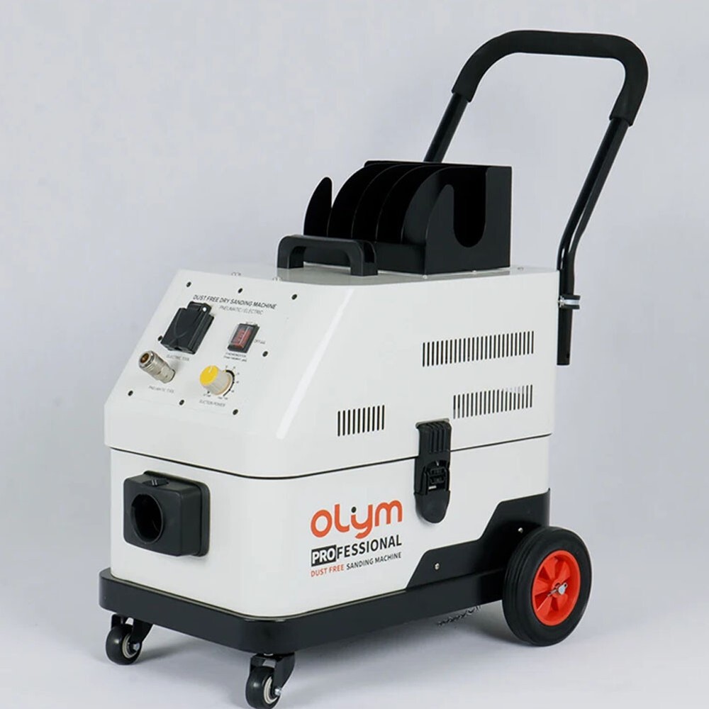 Electric dust free sander machine vacuum sanding grinding dust extraction system