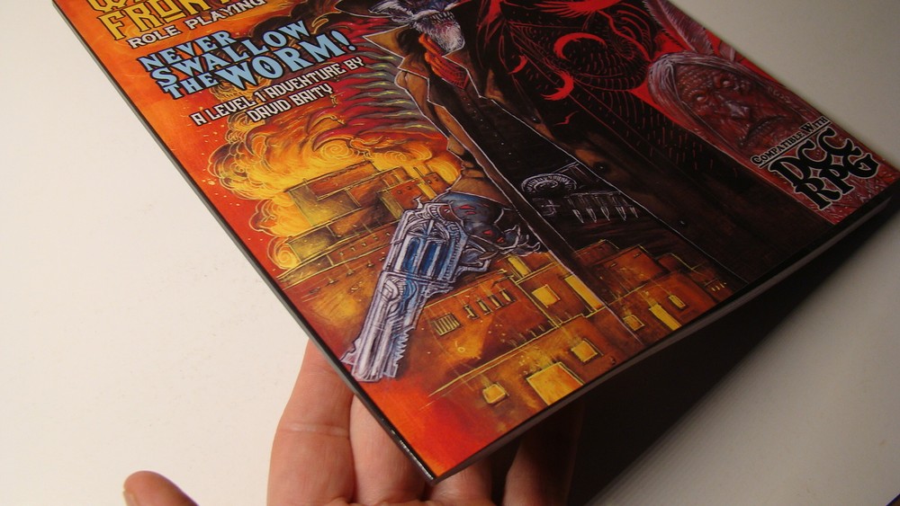 MODULE - NEVER SWALLOW WORM *NM/MT 9.8* DUNGEONS DRAGONS DUNGEON CRAWL CLASSICS