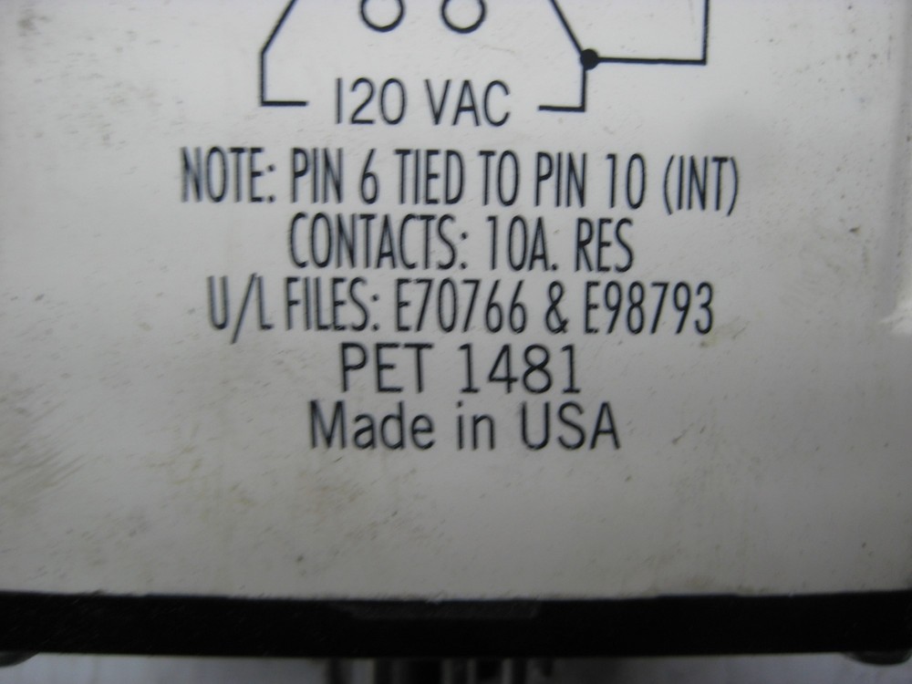 ECC PET1481 TIMING RELAY UNMP