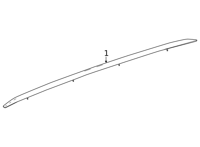 Genuine GM Side Rail 42904101