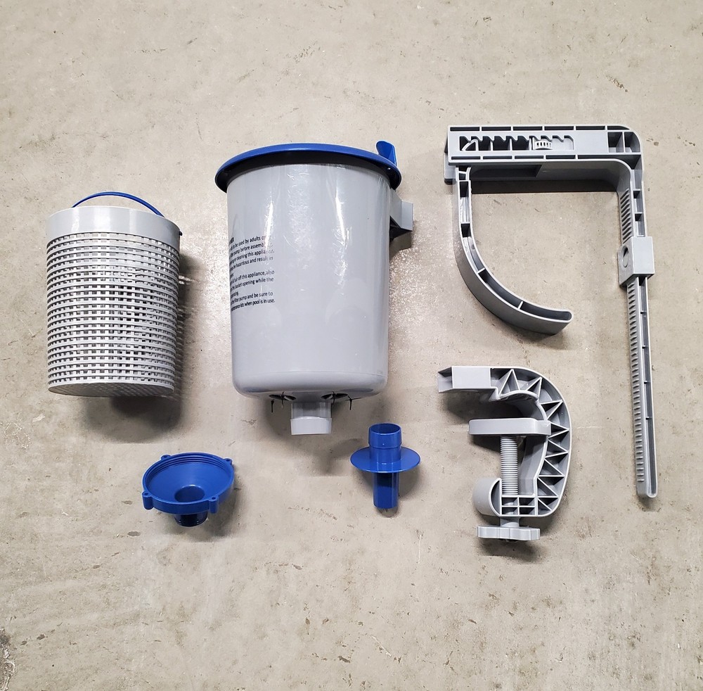 Above Ground Pool Surface Strainer Skimmer Height Adjustable Cleans Debris