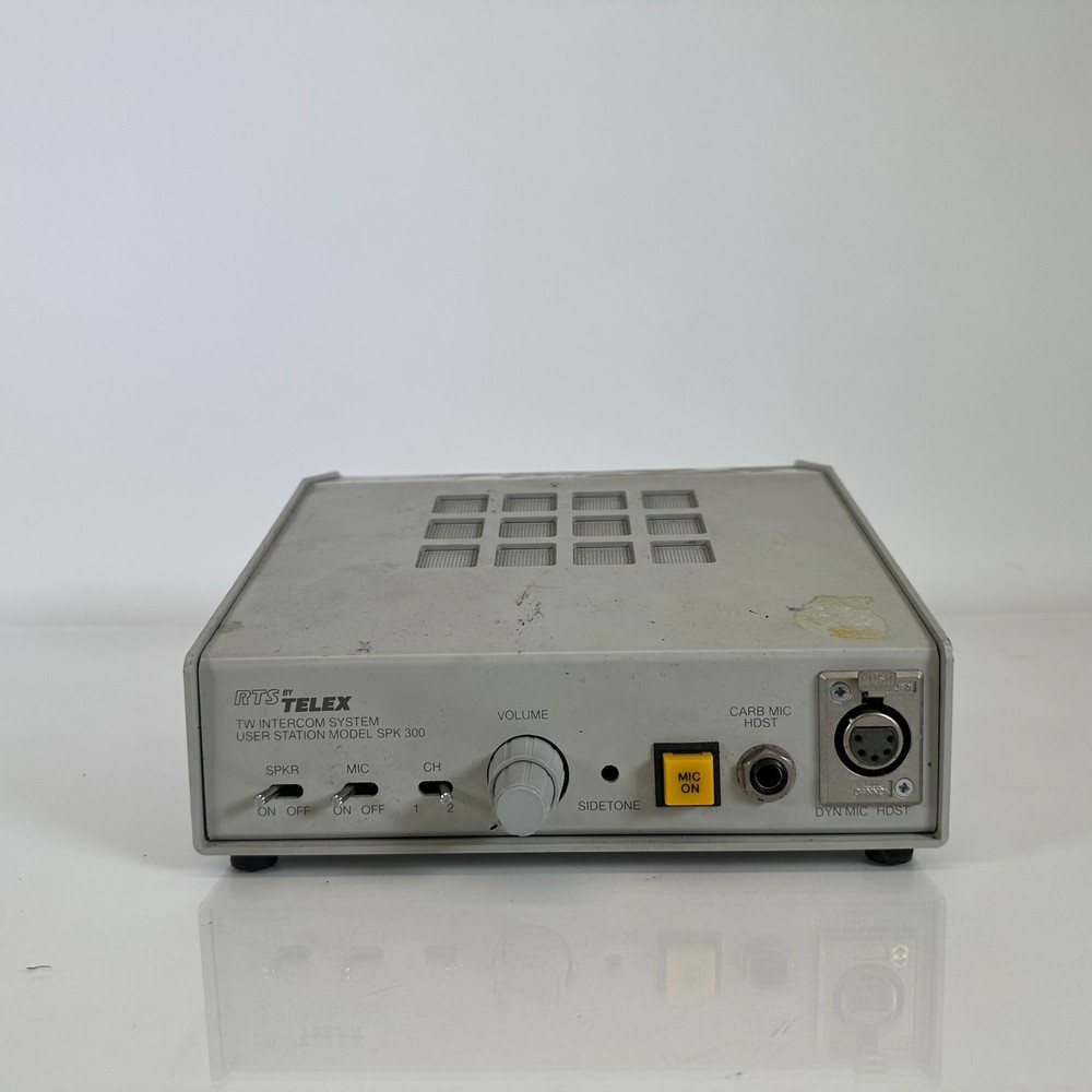 TELEX SPK300 User Station Model SPK300 Intercom System