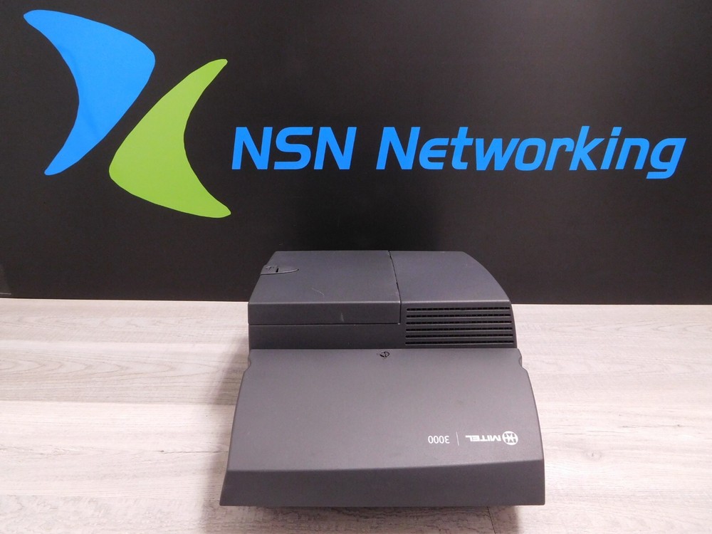 Inter-Tel Mitel 3000 Encore CX Phone KSU 5hr Voice Mail 618.5018 2x CO Modules