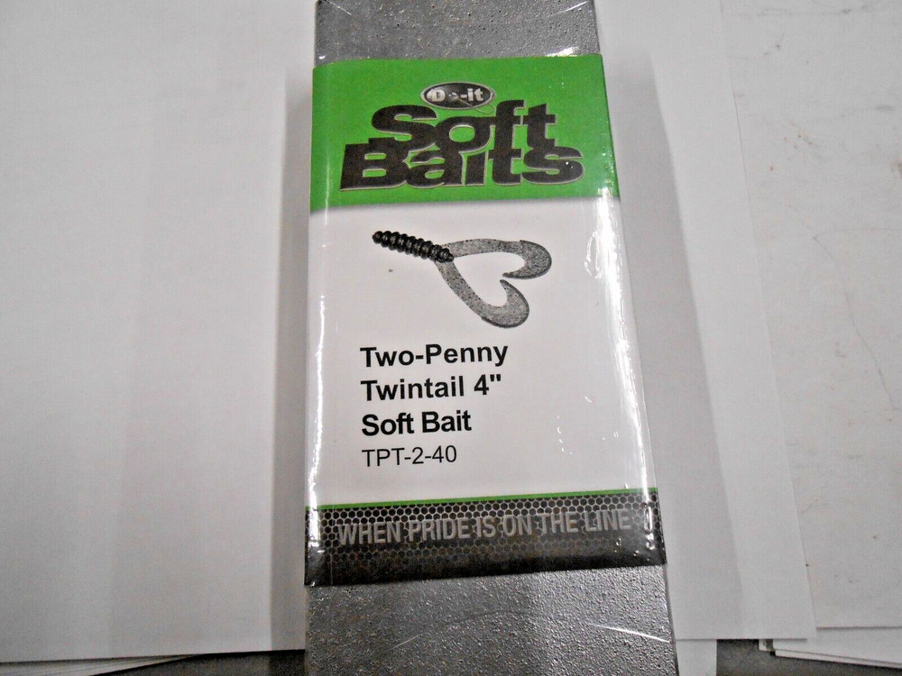 96012 Do-It Two-Penny Twin Tail 4" Soft Bait Mold