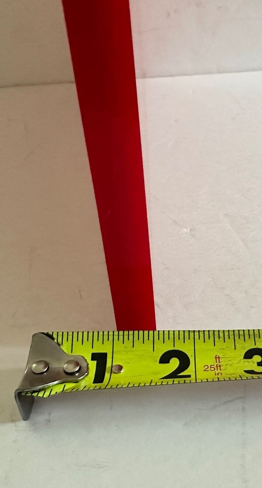 1/2" x 12" x 12 URETHANE / POLYURETHANE SHEET 90 A Red