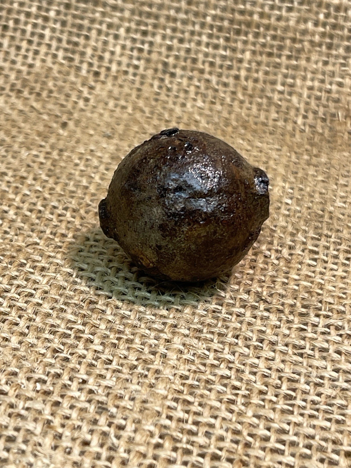 Dug Civil War Relic Condition Artillery Case Shot Ball From Allatoona Pass Ga.