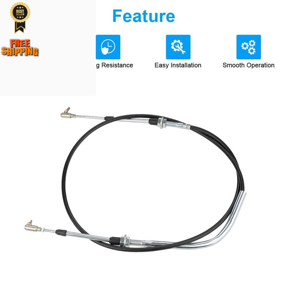 73" Golf Cart Forward and Reverse Transmission Shift Cable Compatible with...