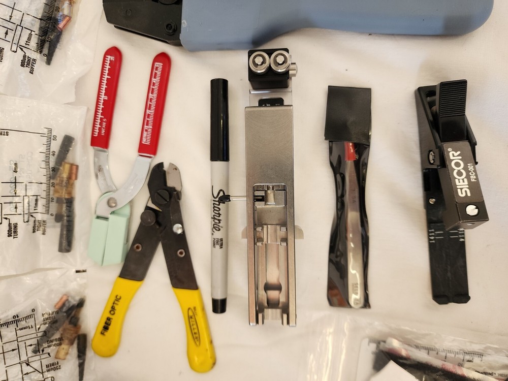 Siecor LANscape Connector Termination Fiber Optic Tool Kit