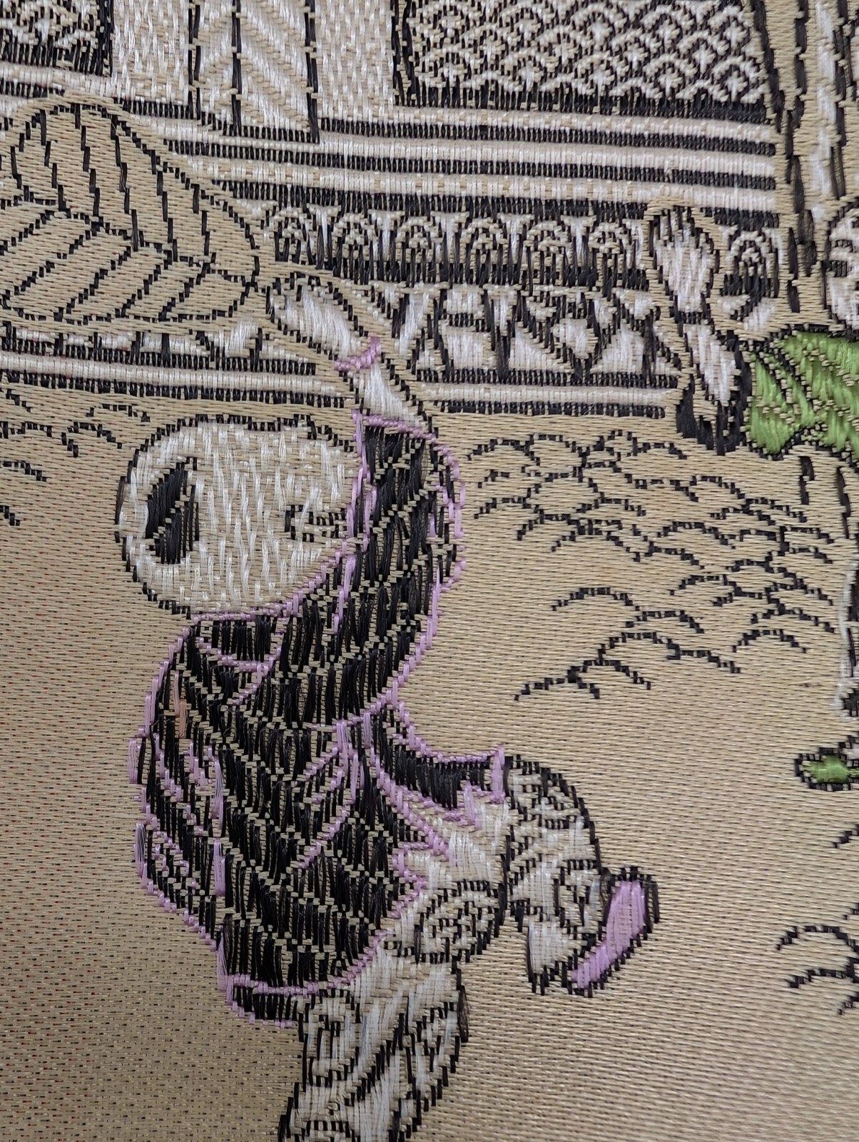 EXCELLENT Vintage 100 Children Playing Chinese Brocade Silk Tapestry Embroidered