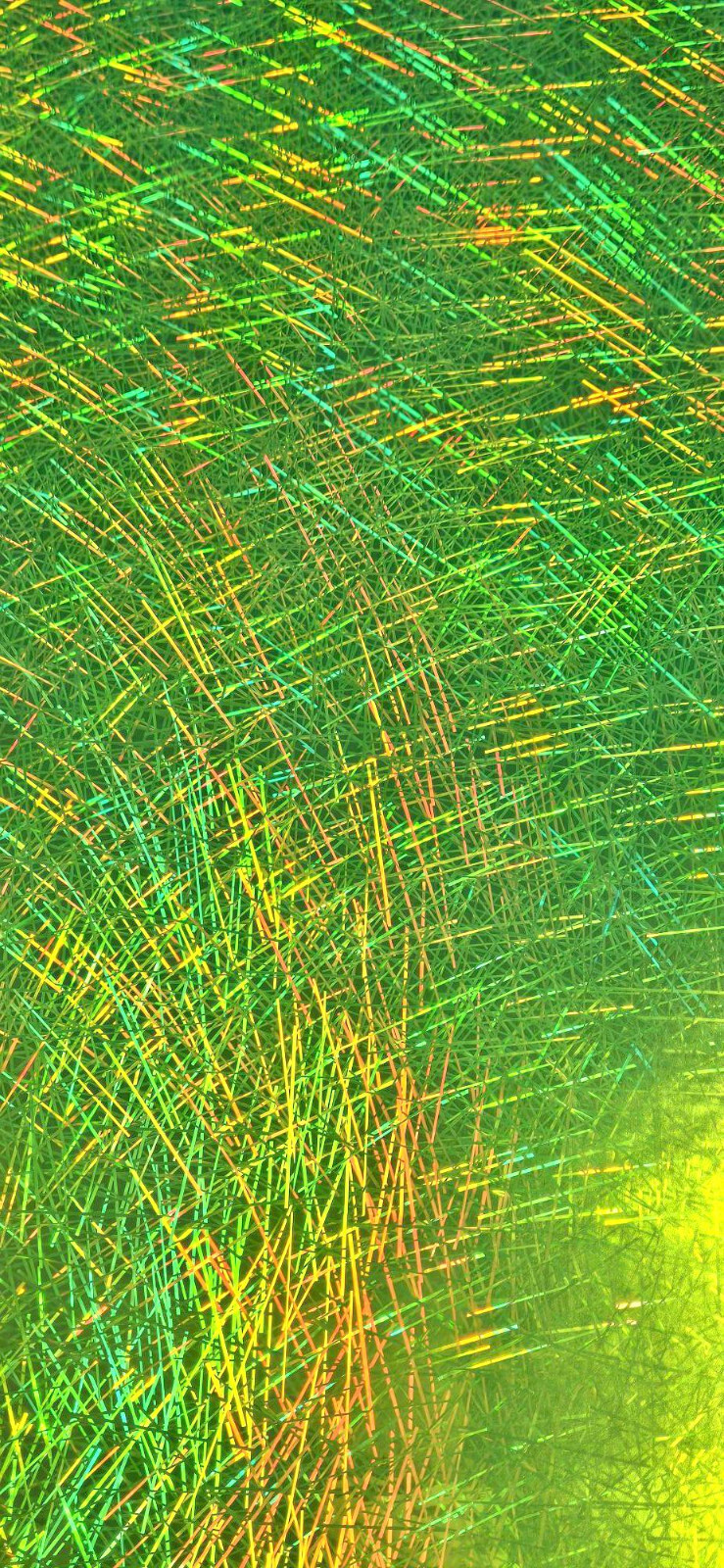 Holographic Fluorescent Yellow Light Ray Sign Plotter Cutter Vinyl Roll