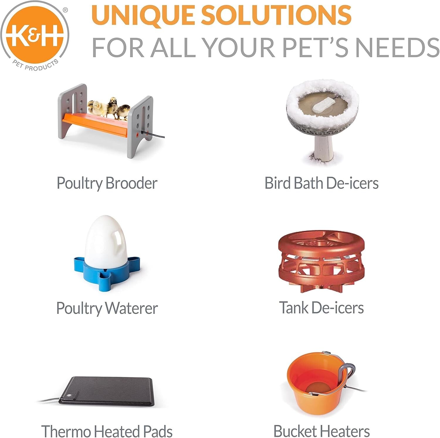 Ultimate Stock Tank Deicer w/ Cord Clip, Water Trough Heater for Horses, Catt...