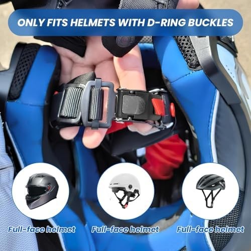 Motorcycle Helmet Quick Release Buckle Kit