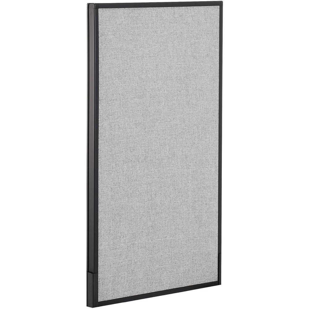 Office Partition Panel 24-1/4"W x 42"H Gray