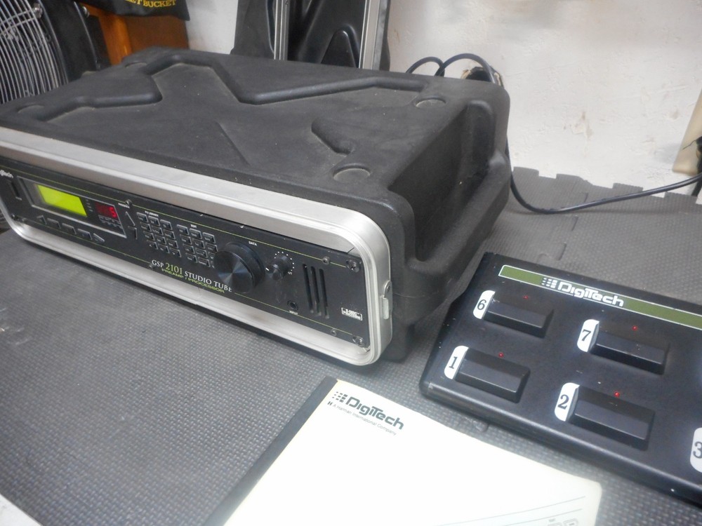 Digitech GSP2101 Guitar Studio Tube Preamp Processor Artist Version 3.0 2101FC