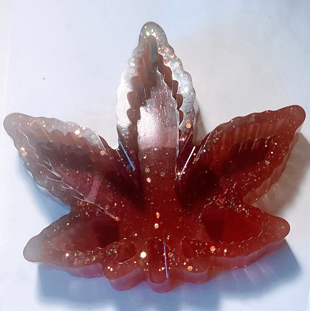 “Maple” Leaf Hand Crafted Ashtray