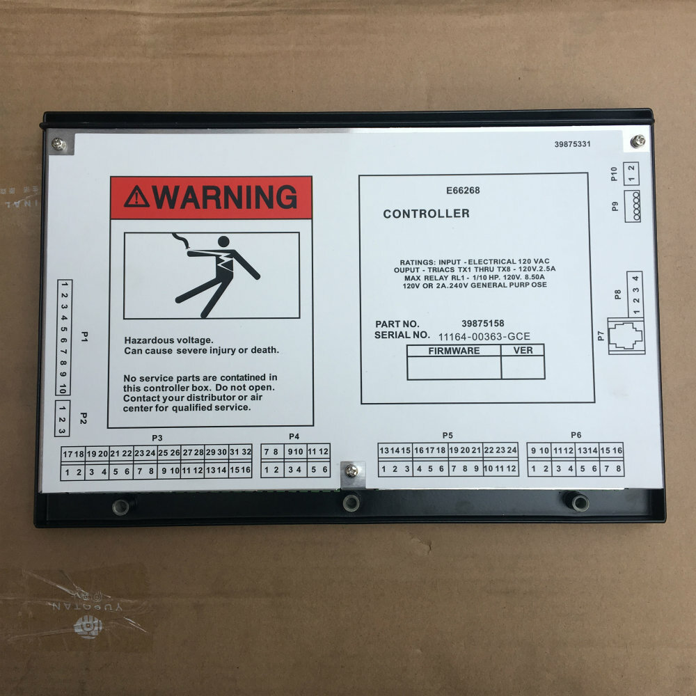 39875158 Controller Panel For Ingersoll Rand Compressor INTELLISYS SE