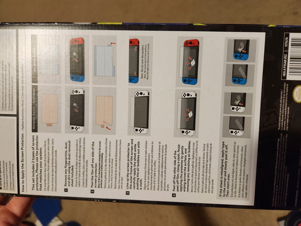 Nintendo - Switch Carrying Case & Screen Protector Splatoon 3 Edition