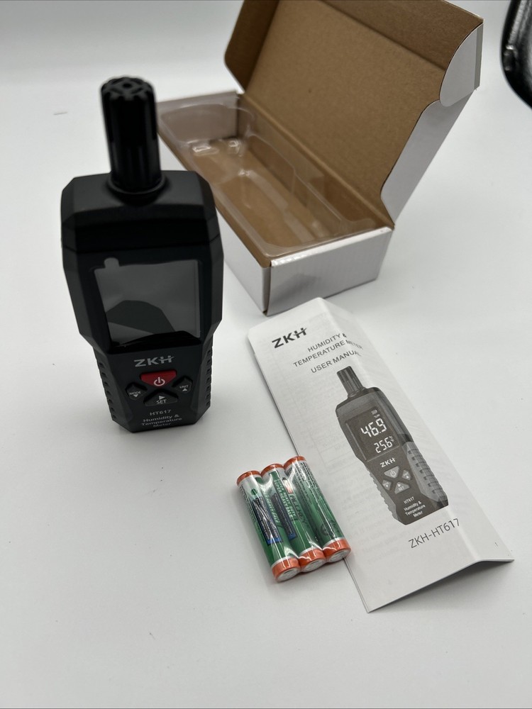 ZKH Humidity & Temperature Meter