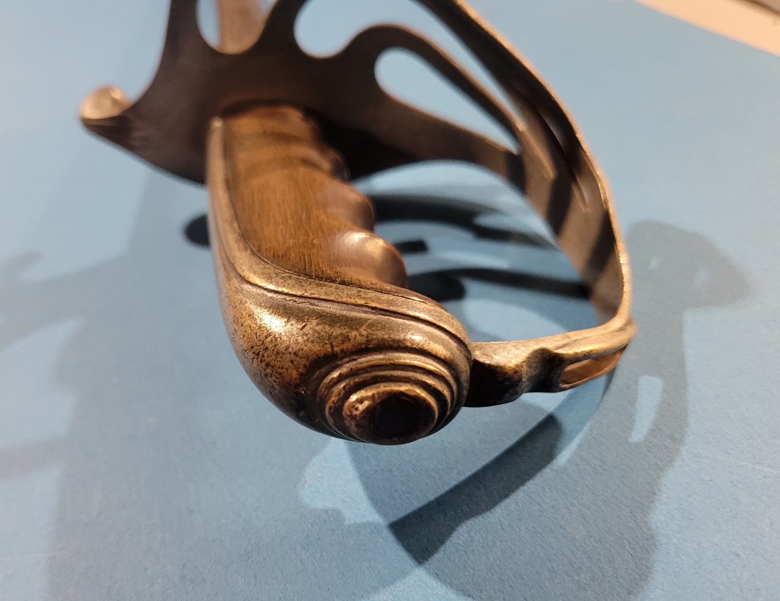 Model 1902 US Army Military Cavalry Sword Sabre Henry V Allien Wood Grip Etched