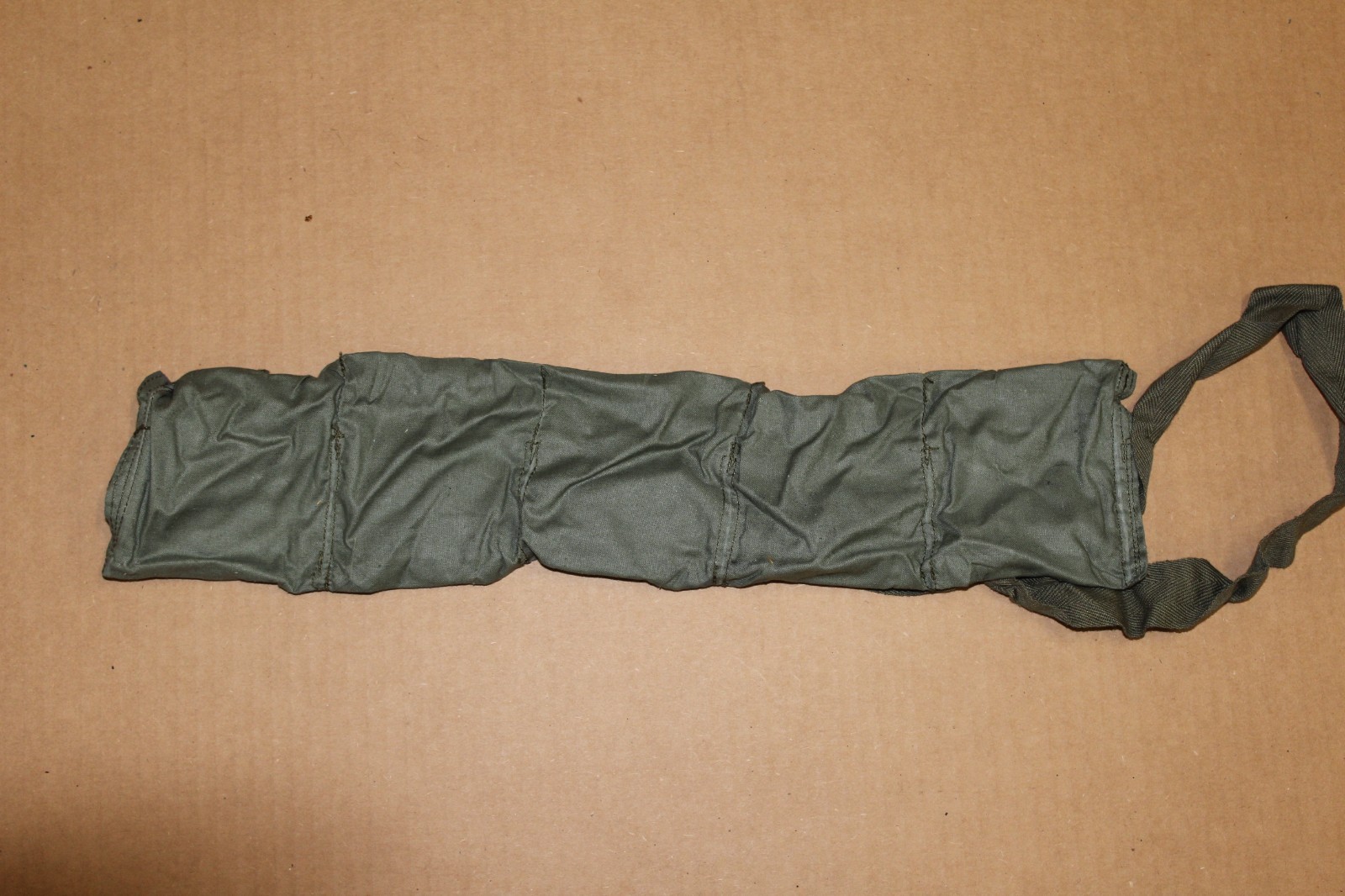 Enfield rifle cotton 50 rd 5 pocket .303 bandolier #BING21