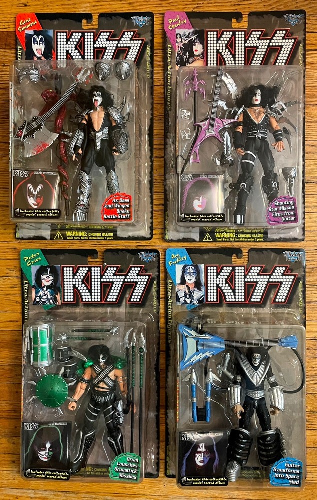 KISS - Ultra Action Figures SET (McFarlane, 1997)