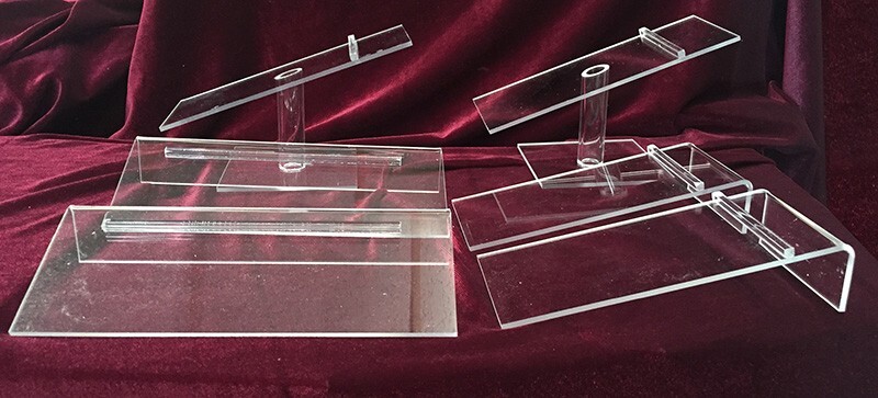 1/24 SCALE DISPLAY RISERS & PEDESTALS VARIETY  6 PACK 1/24 SCALE DISPLAY RISERS