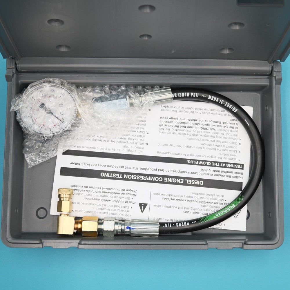 Lang Tools TU-15 Diesel Compression Tester, One Size