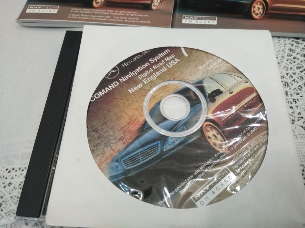 Y2K-2000 Mercedes-Benz Comand Navigation System CD ROM Map 7