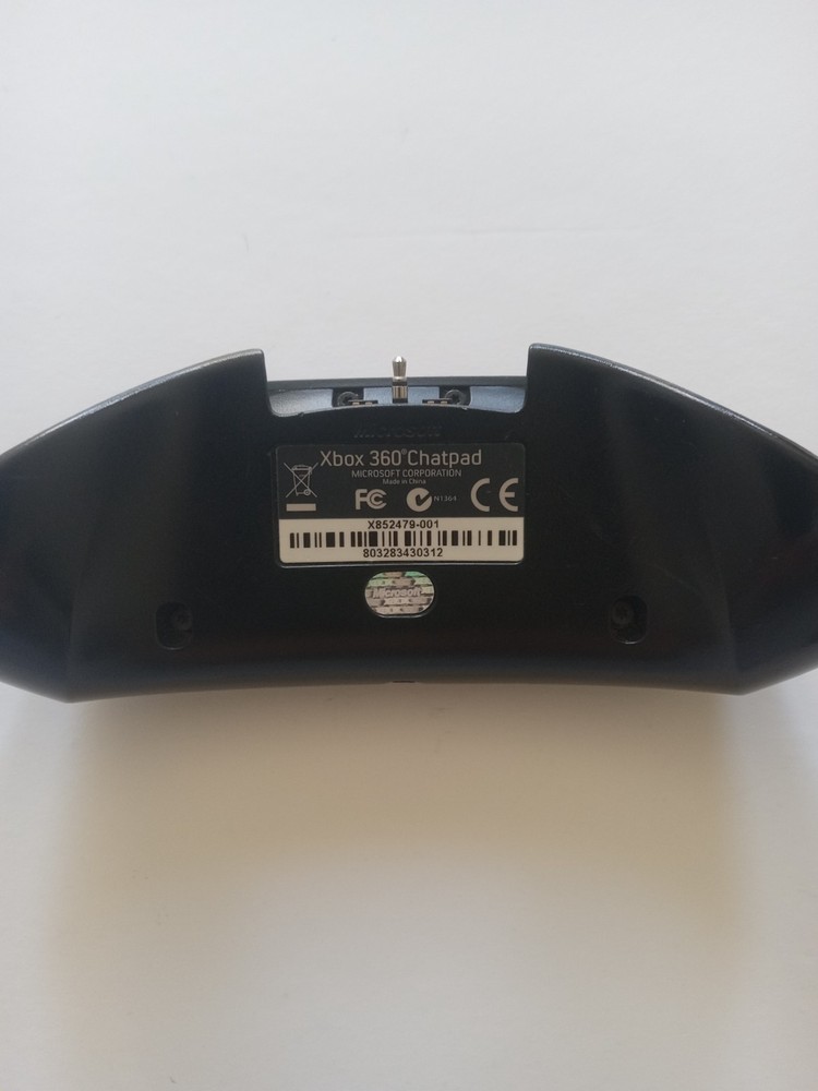 Microsoft XBOX 360 Chatpad - Black (Pre-owned)