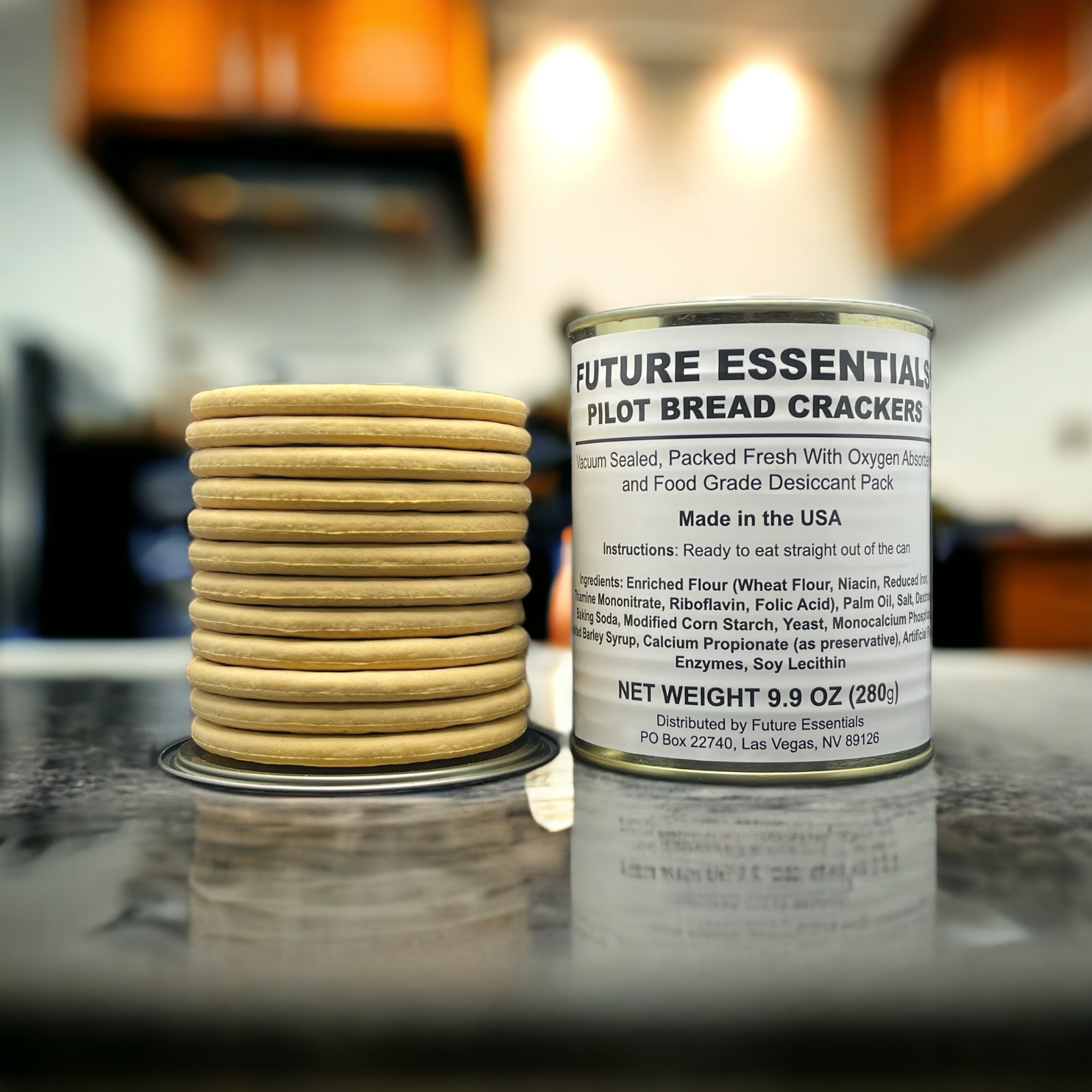 1 Can of Future Essentials Sailor Pilot Bread, Hardtack by Future Essentials
