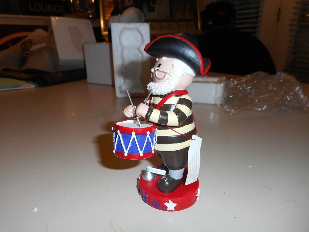 KURT ADLER HERSHEYS ELF DRUMMER MINT WITH ORIGINAL PACKAGING