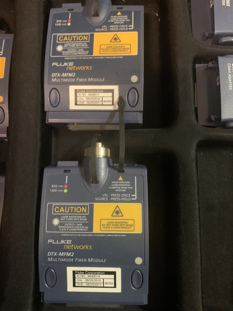 Fluke DTX-1800 COMPLETE system (Tons of modules!!)