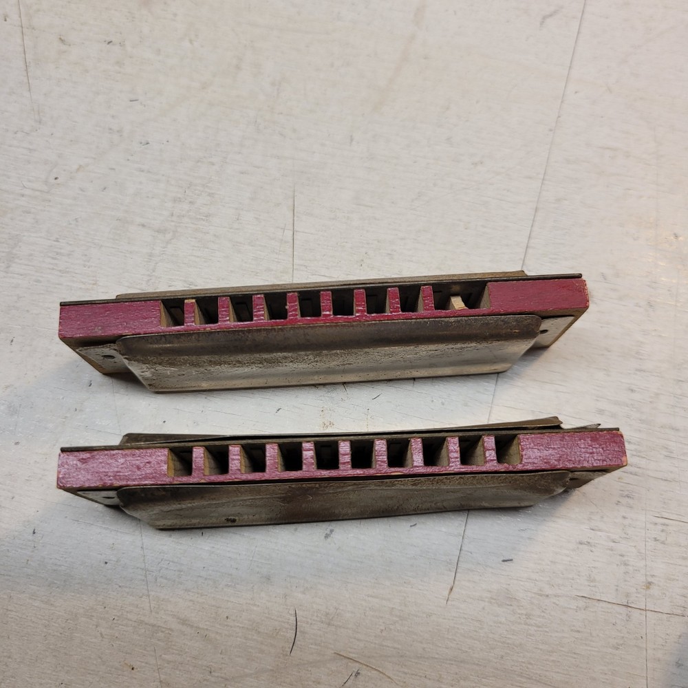 Vintage Valencia Harmonicas A Bit Rough